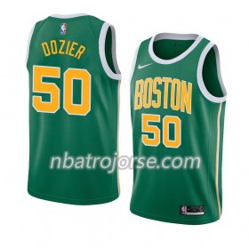 Män Boston Celtics Tröja P.J. Dozier 50 2018-19 Nike Grön Swingman